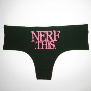 &quot;Nerf This&quot; Booty Short (Black) - 131030003